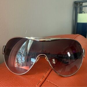 Authentic Just Cavalli sunglasses leopard print JC632S Y2K